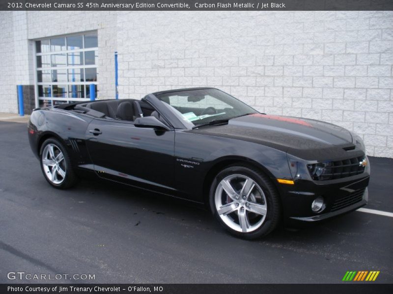 Carbon Flash Metallic / Jet Black 2012 Chevrolet Camaro SS 45th Anniversary Edition Convertible