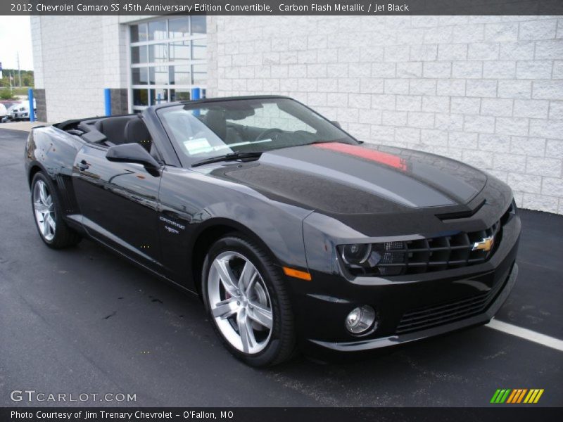 Carbon Flash Metallic / Jet Black 2012 Chevrolet Camaro SS 45th Anniversary Edition Convertible