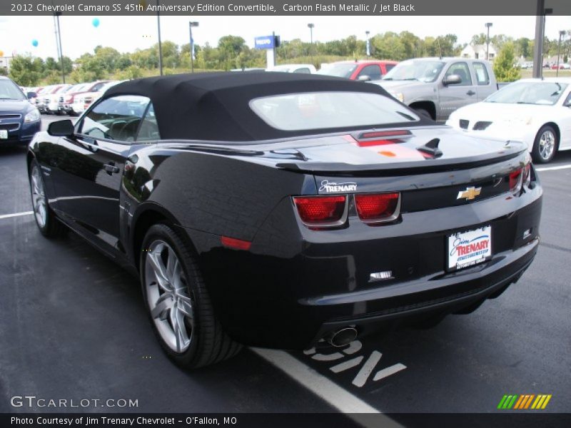 Carbon Flash Metallic / Jet Black 2012 Chevrolet Camaro SS 45th Anniversary Edition Convertible