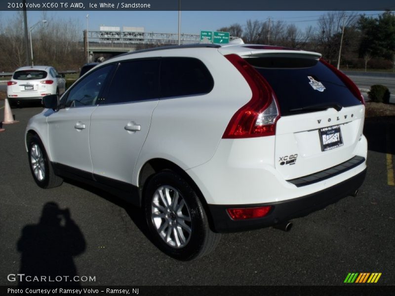 Ice White / Sandstone 2010 Volvo XC60 T6 AWD