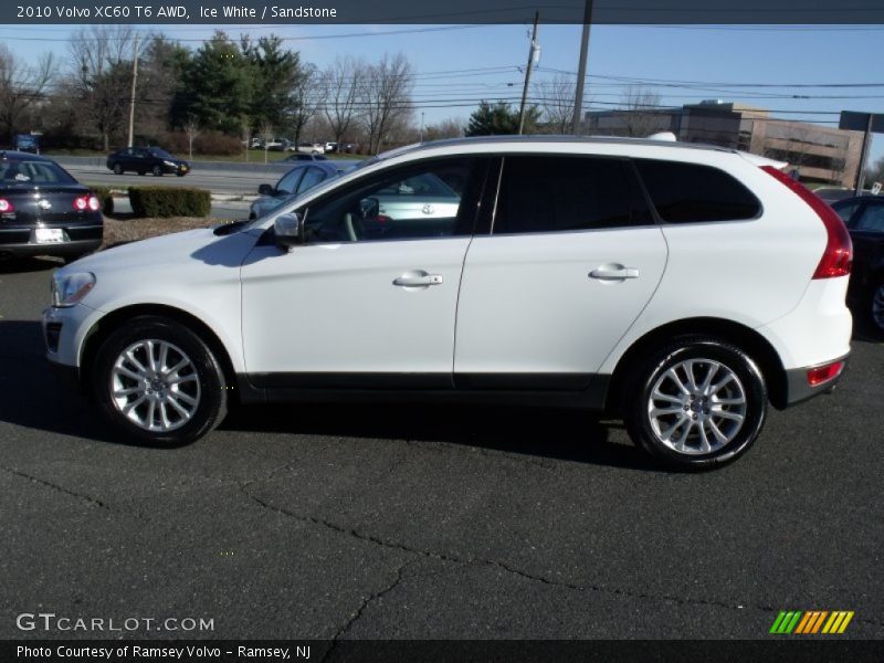 Ice White / Sandstone 2010 Volvo XC60 T6 AWD