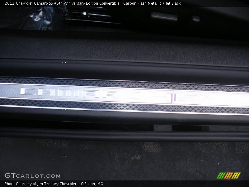 Carbon Flash Metallic / Jet Black 2012 Chevrolet Camaro SS 45th Anniversary Edition Convertible