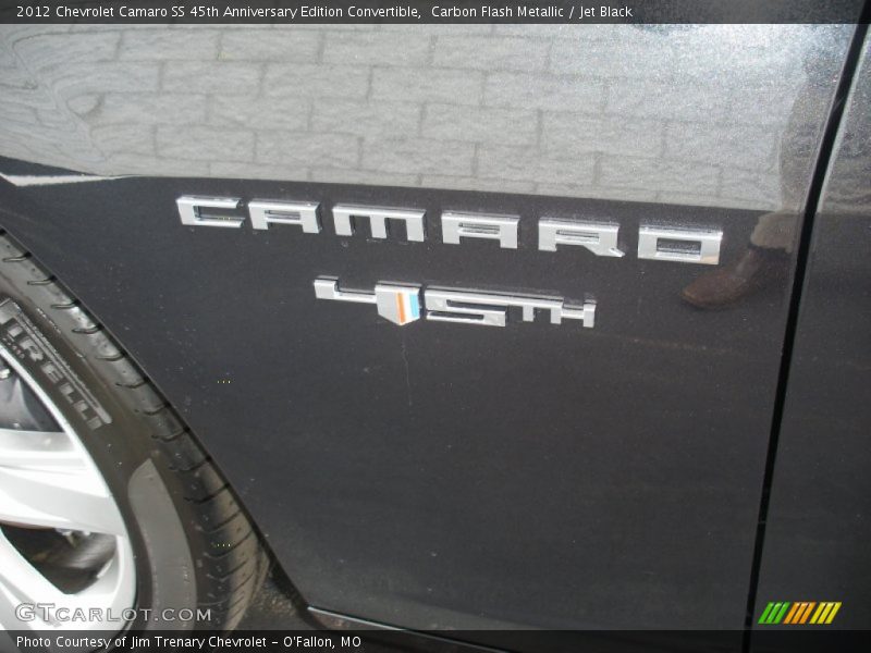  2012 Camaro SS 45th Anniversary Edition Convertible Logo
