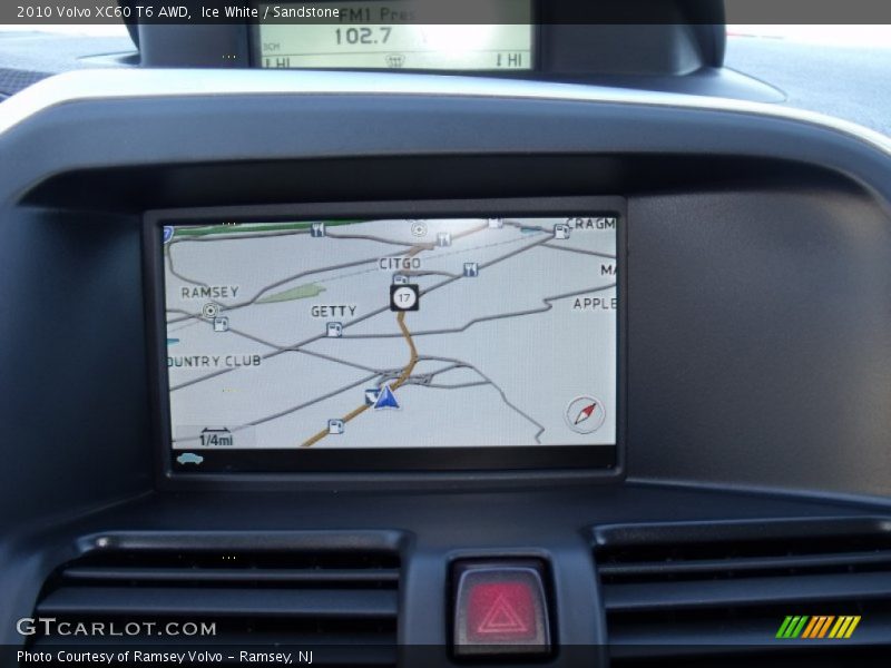 Ice White / Sandstone 2010 Volvo XC60 T6 AWD