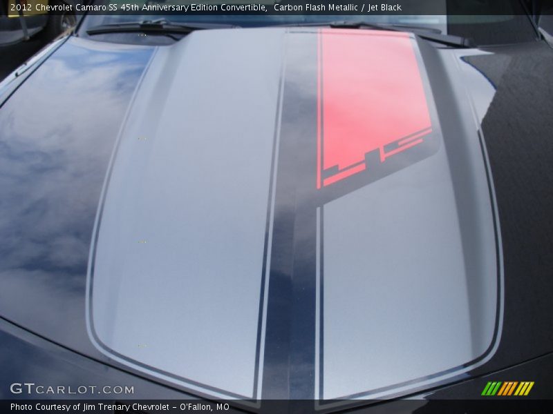 Carbon Flash Metallic / Jet Black 2012 Chevrolet Camaro SS 45th Anniversary Edition Convertible