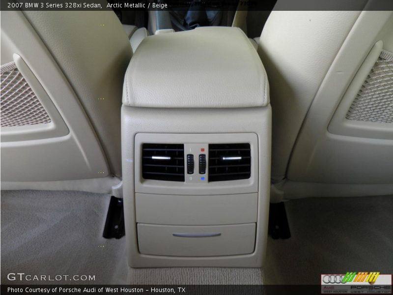 Arctic Metallic / Beige 2007 BMW 3 Series 328xi Sedan