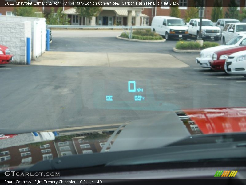 Heads-Up Display - 2012 Chevrolet Camaro SS 45th Anniversary Edition Convertible