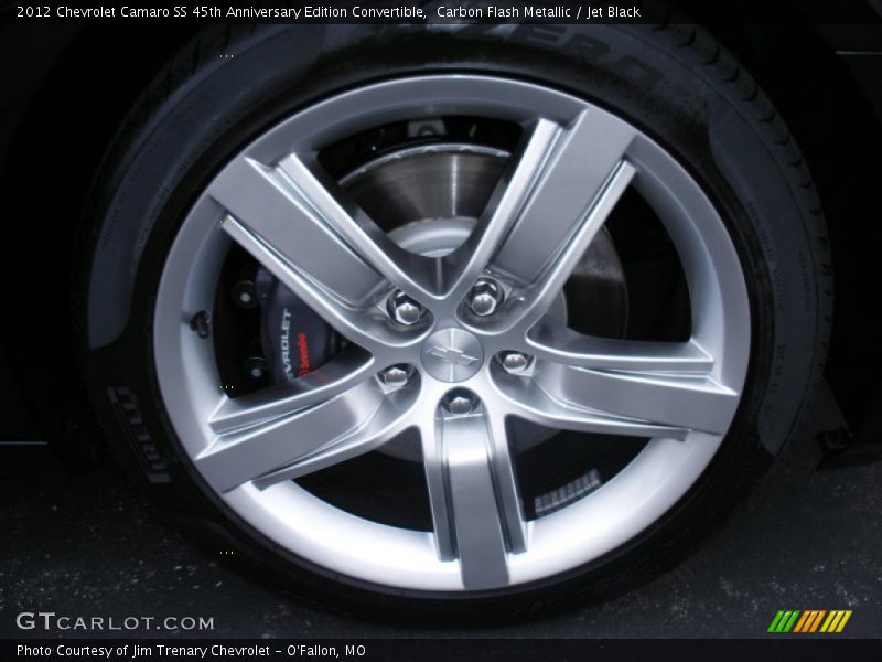  2012 Camaro SS 45th Anniversary Edition Convertible Wheel