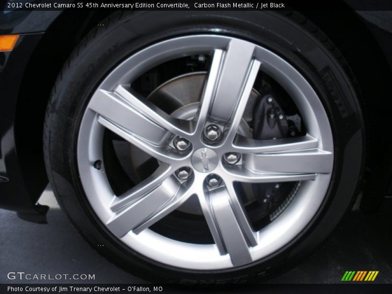 2012 Camaro SS 45th Anniversary Edition Convertible Wheel
