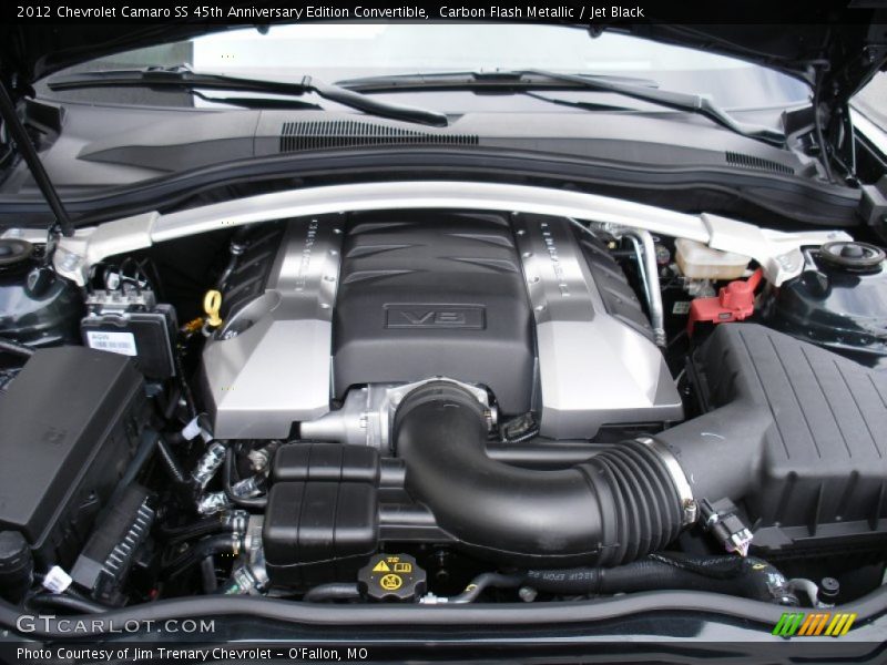  2012 Camaro SS 45th Anniversary Edition Convertible Engine - 6.2 Liter OHV 16-Valve V8