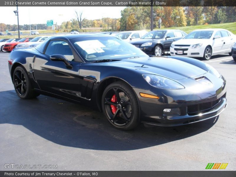  2012 Corvette Centennial Edition Grand Sport Coupe Carbon Flash Metallic