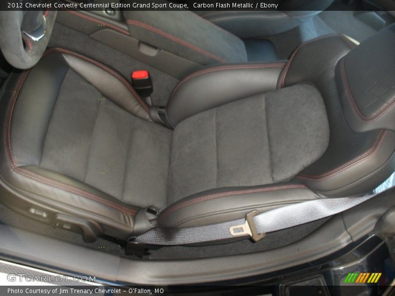Carbon Flash Metallic / Ebony 2012 Chevrolet Corvette Centennial Edition Grand Sport Coupe