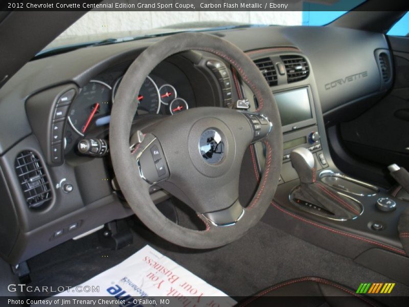  2012 Corvette Centennial Edition Grand Sport Coupe Steering Wheel
