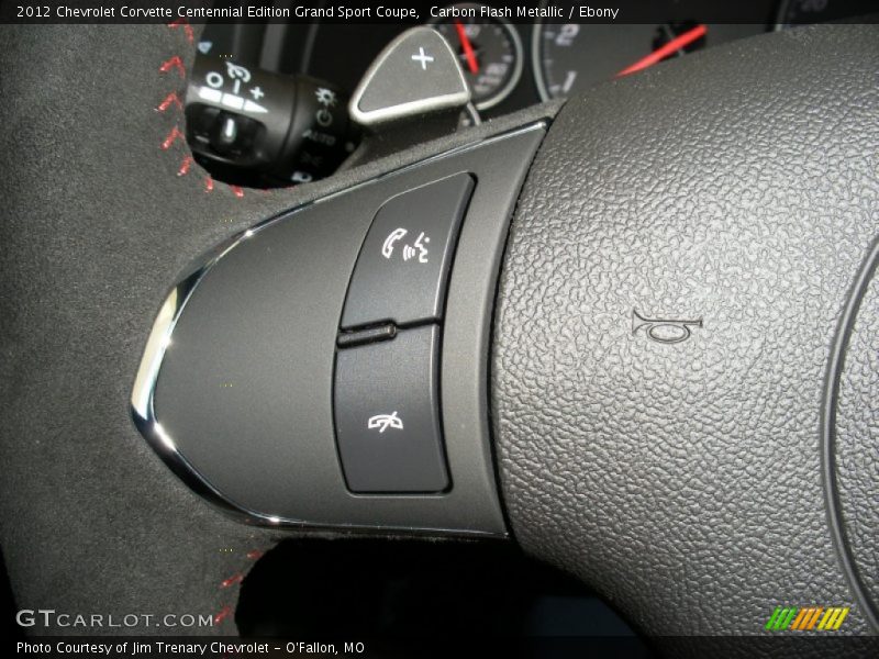 Controls of 2012 Corvette Centennial Edition Grand Sport Coupe
