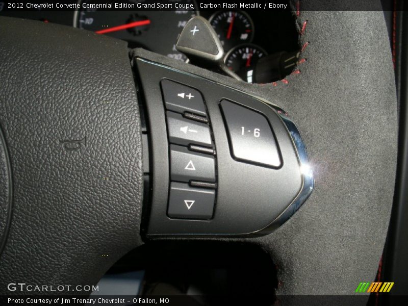 Controls of 2012 Corvette Centennial Edition Grand Sport Coupe