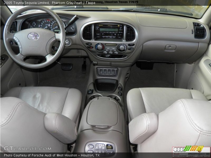 Phantom Gray Pearl / Taupe 2005 Toyota Sequoia Limited