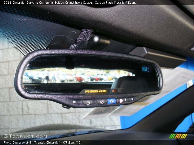 Carbon Flash Metallic / Ebony 2012 Chevrolet Corvette Centennial Edition Grand Sport Coupe