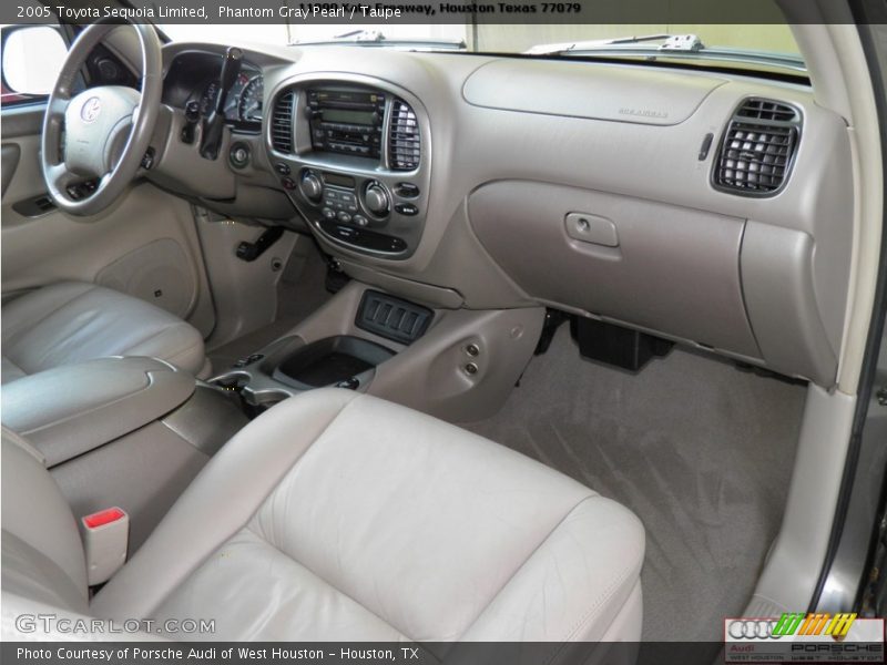 Phantom Gray Pearl / Taupe 2005 Toyota Sequoia Limited