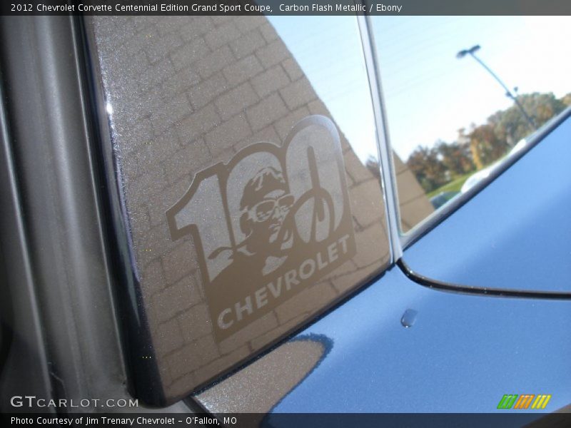  2012 Corvette Centennial Edition Grand Sport Coupe Logo