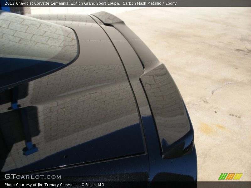 Rear Spoiler - 2012 Chevrolet Corvette Centennial Edition Grand Sport Coupe