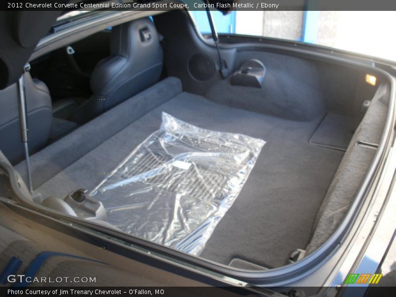  2012 Corvette Centennial Edition Grand Sport Coupe Trunk