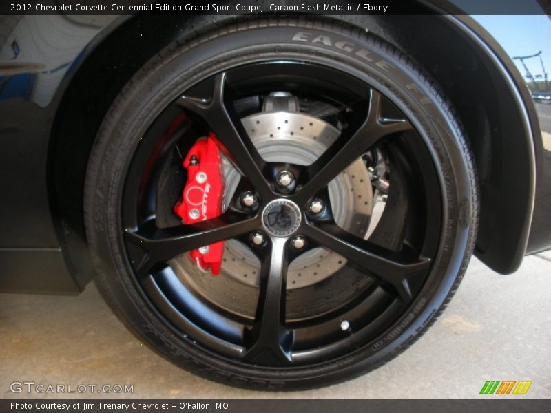  2012 Corvette Centennial Edition Grand Sport Coupe Wheel