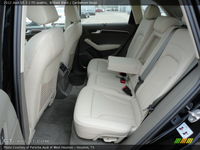 Brilliant Black / Cardamom Beige 2012 Audi Q5 3.2 FSI quattro