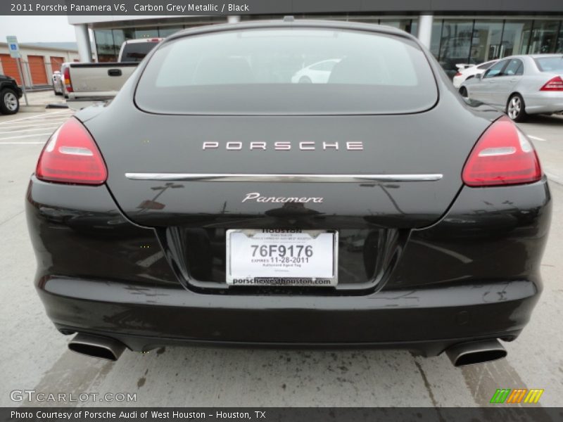 Carbon Grey Metallic / Black 2011 Porsche Panamera V6
