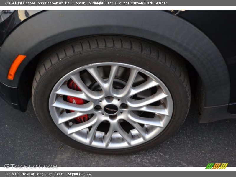 Midnight Black / Lounge Carbon Black Leather 2009 Mini Cooper John Cooper Works Clubman
