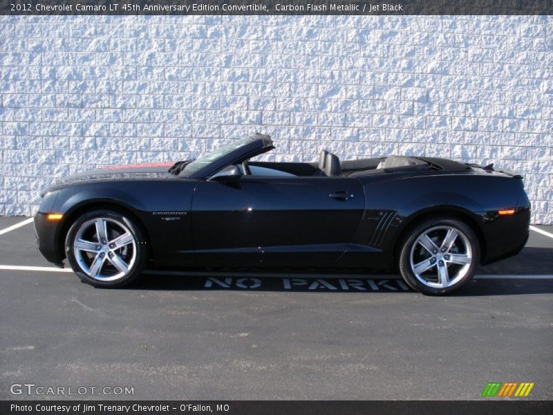 Carbon Flash Metallic / Jet Black 2012 Chevrolet Camaro LT 45th Anniversary Edition Convertible