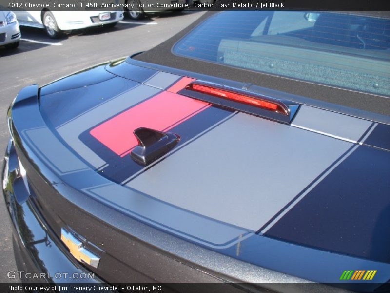 Carbon Flash Metallic / Jet Black 2012 Chevrolet Camaro LT 45th Anniversary Edition Convertible