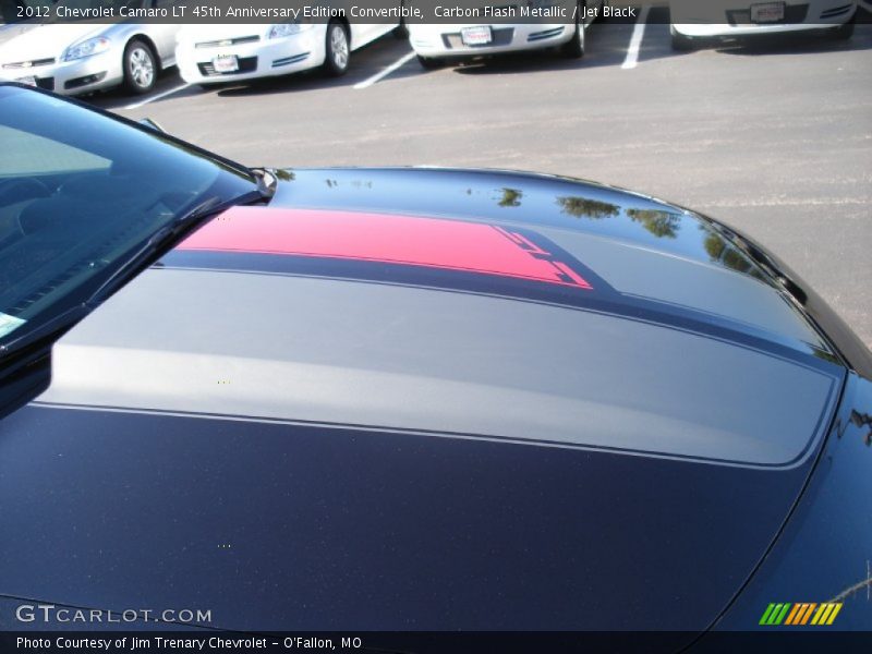 Carbon Flash Metallic / Jet Black 2012 Chevrolet Camaro LT 45th Anniversary Edition Convertible