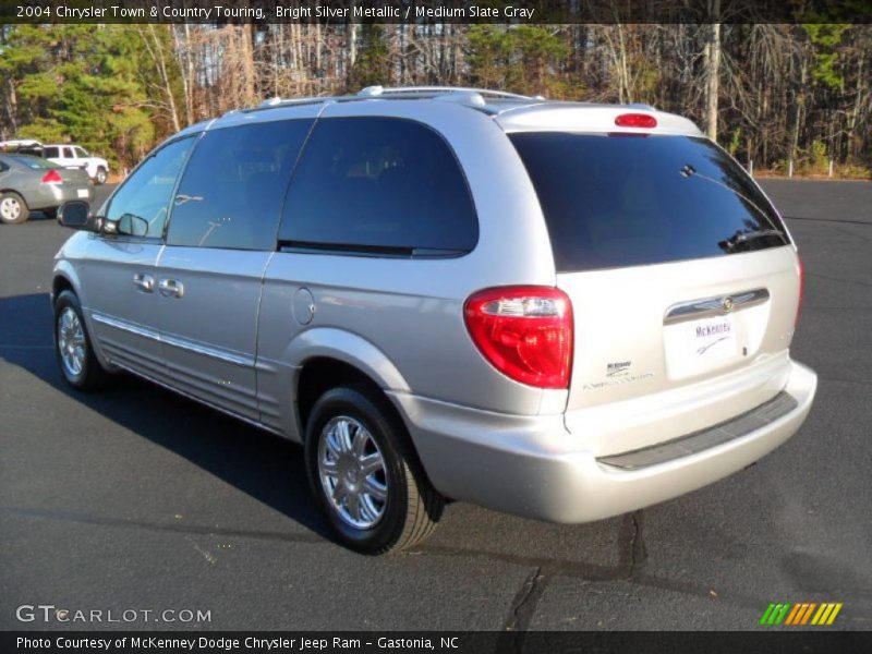 Bright Silver Metallic / Medium Slate Gray 2004 Chrysler Town & Country Touring