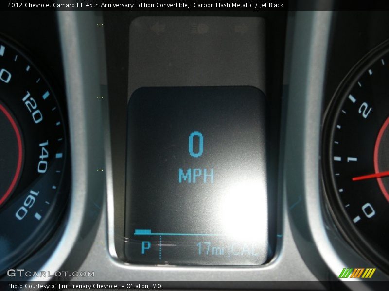 Carbon Flash Metallic / Jet Black 2012 Chevrolet Camaro LT 45th Anniversary Edition Convertible