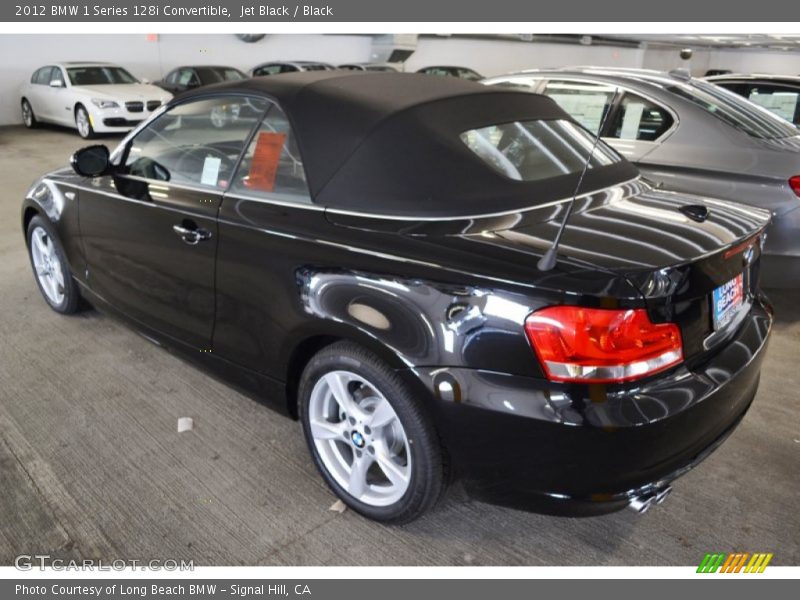 Jet Black / Black 2012 BMW 1 Series 128i Convertible