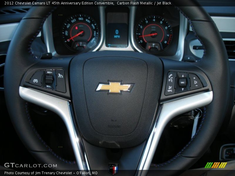 Carbon Flash Metallic / Jet Black 2012 Chevrolet Camaro LT 45th Anniversary Edition Convertible