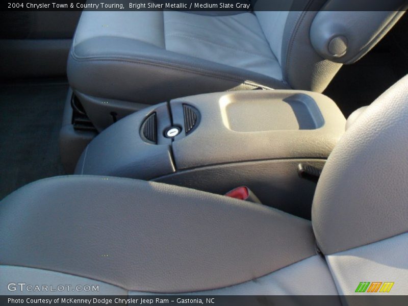 Bright Silver Metallic / Medium Slate Gray 2004 Chrysler Town & Country Touring