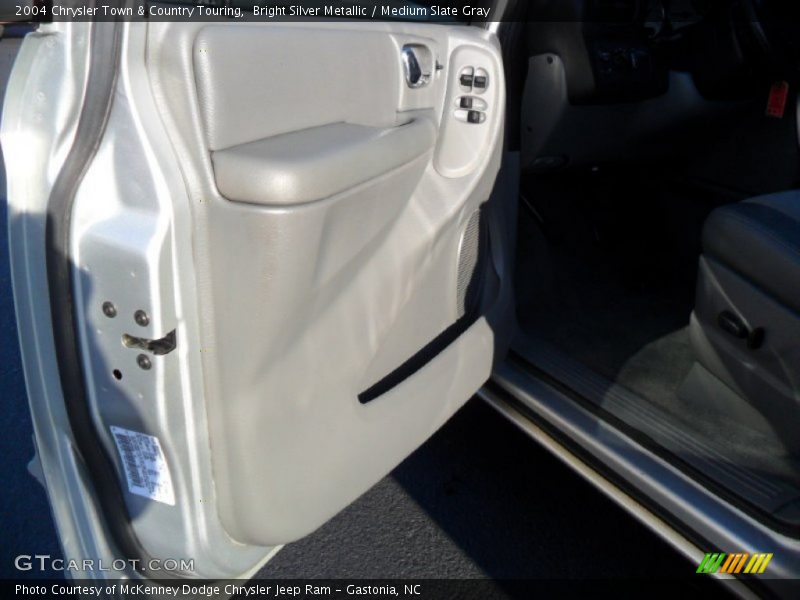 Bright Silver Metallic / Medium Slate Gray 2004 Chrysler Town & Country Touring
