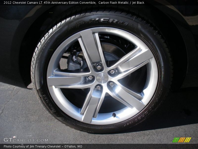  2012 Camaro LT 45th Anniversary Edition Convertible Wheel