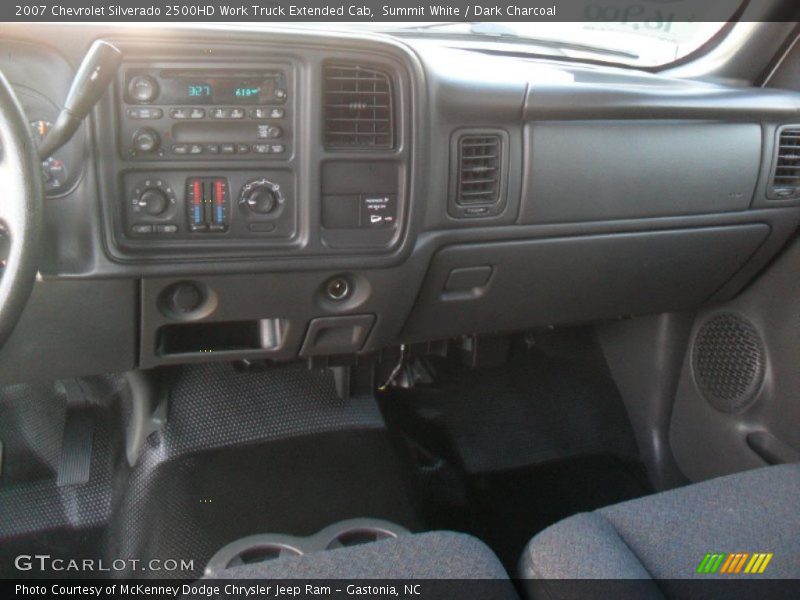 Summit White / Dark Charcoal 2007 Chevrolet Silverado 2500HD Work Truck Extended Cab