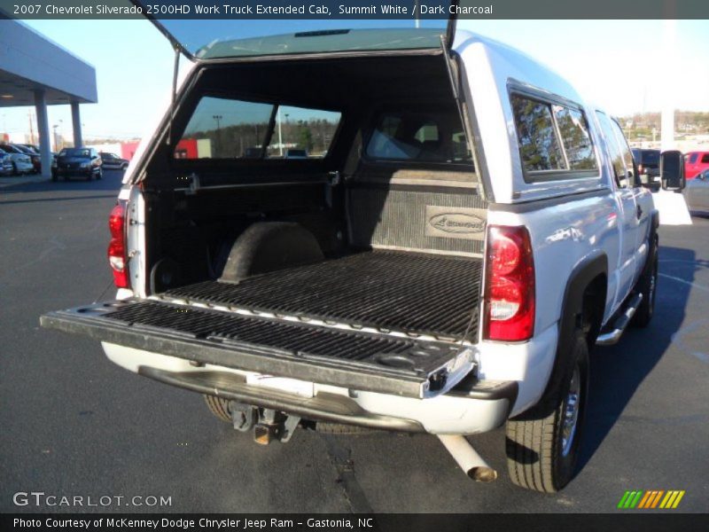 Summit White / Dark Charcoal 2007 Chevrolet Silverado 2500HD Work Truck Extended Cab