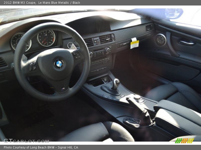 Black Interior - 2012 M3 Coupe 