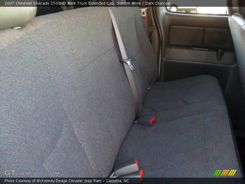 Summit White / Dark Charcoal 2007 Chevrolet Silverado 2500HD Work Truck Extended Cab