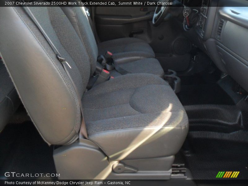 Summit White / Dark Charcoal 2007 Chevrolet Silverado 2500HD Work Truck Extended Cab