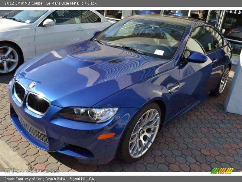  2012 M3 Coupe Le Mans Blue Metallic