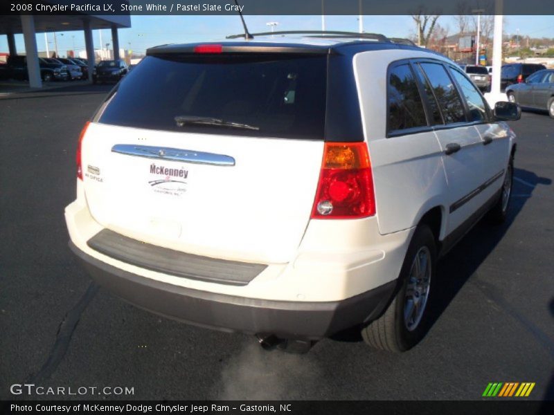Stone White / Pastel Slate Gray 2008 Chrysler Pacifica LX
