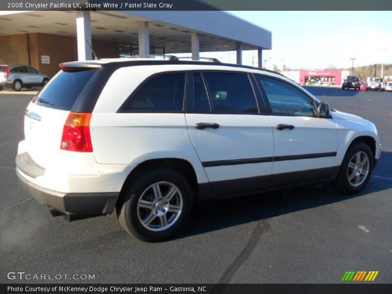 Stone White / Pastel Slate Gray 2008 Chrysler Pacifica LX