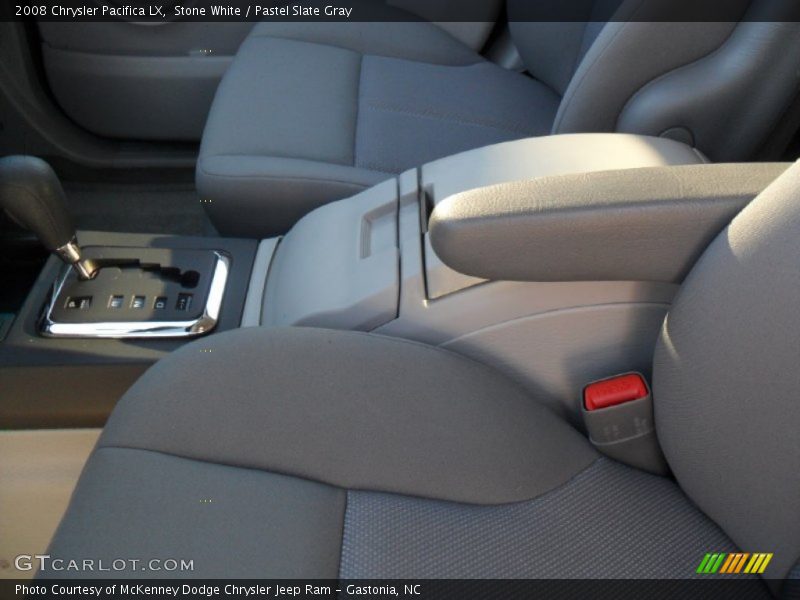 Stone White / Pastel Slate Gray 2008 Chrysler Pacifica LX