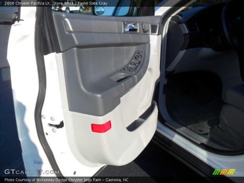 Stone White / Pastel Slate Gray 2008 Chrysler Pacifica LX