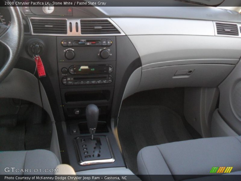 Stone White / Pastel Slate Gray 2008 Chrysler Pacifica LX